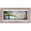 "Fisherman" Framed Message Bar