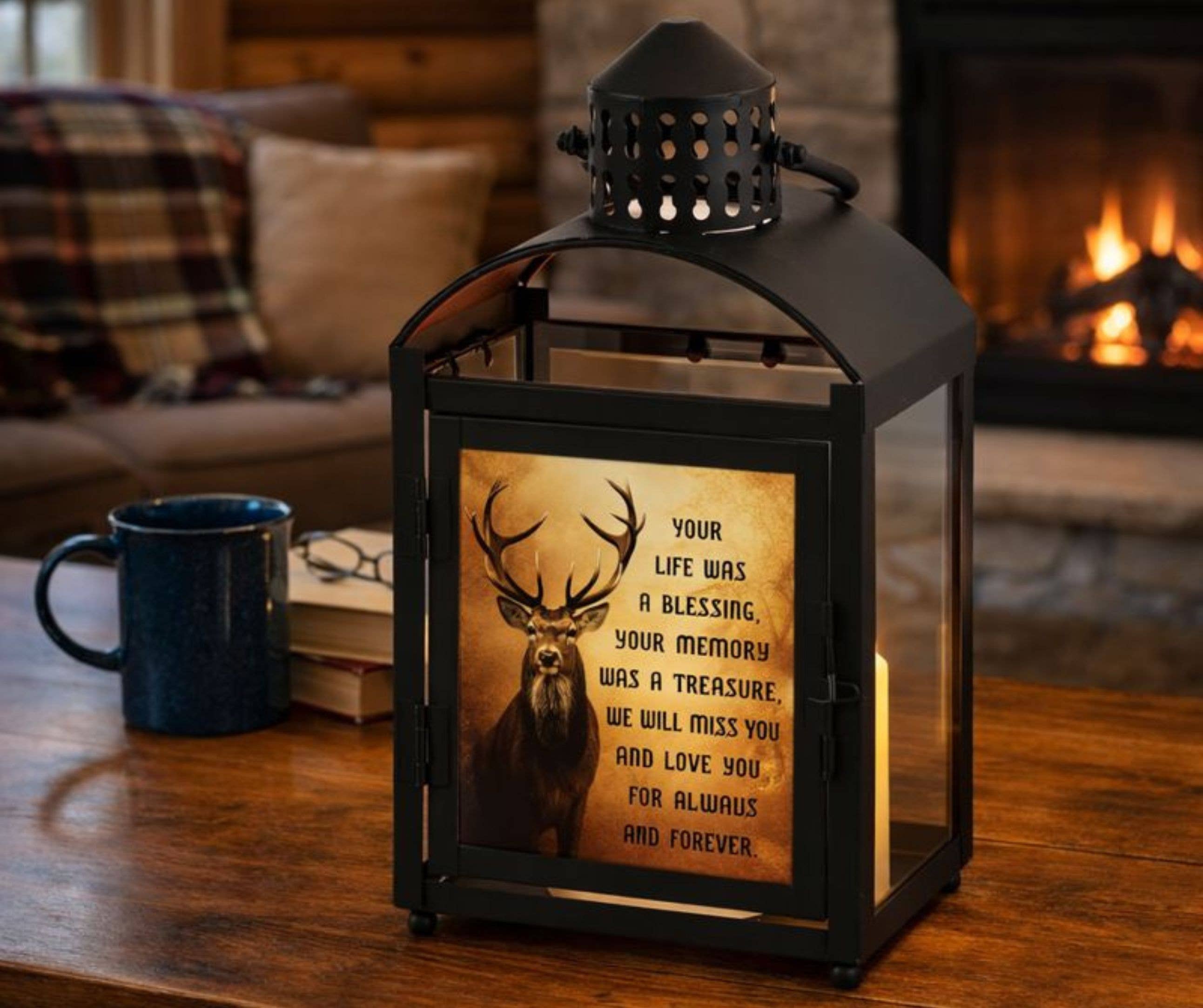 Lantern Deer You Life Was A Blessing