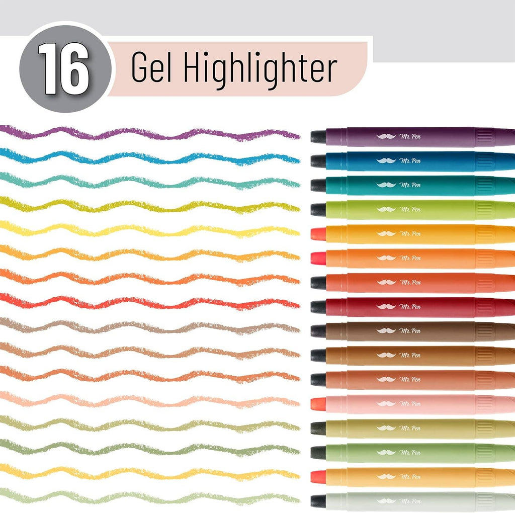 Bible Gel Highlighters Assorted Colors