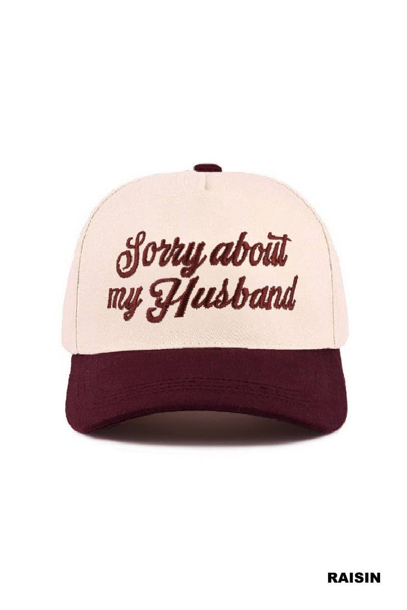 Two Tone Canvas Cotton Cap SI-27994: FLORAL-198985 / OS