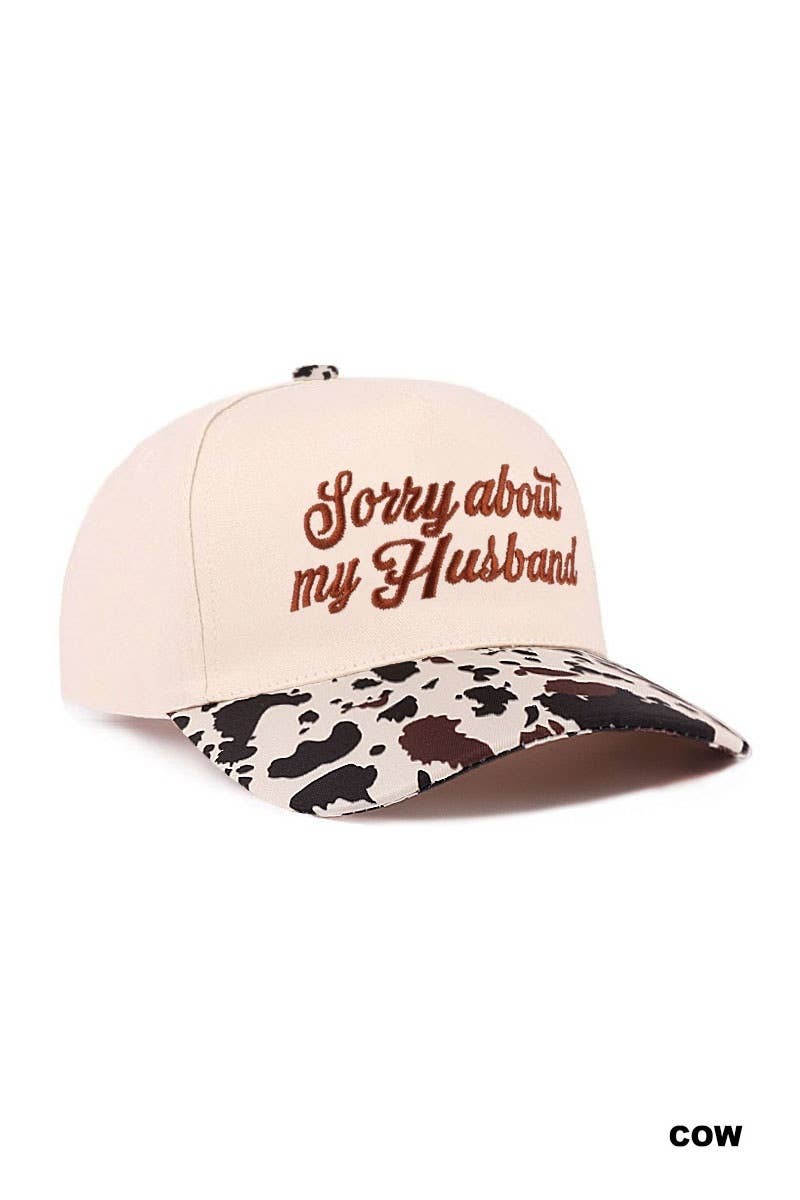 Two Tone Canvas Cotton Cap SI-27994: PAISLEY BLACK-198981 / OS