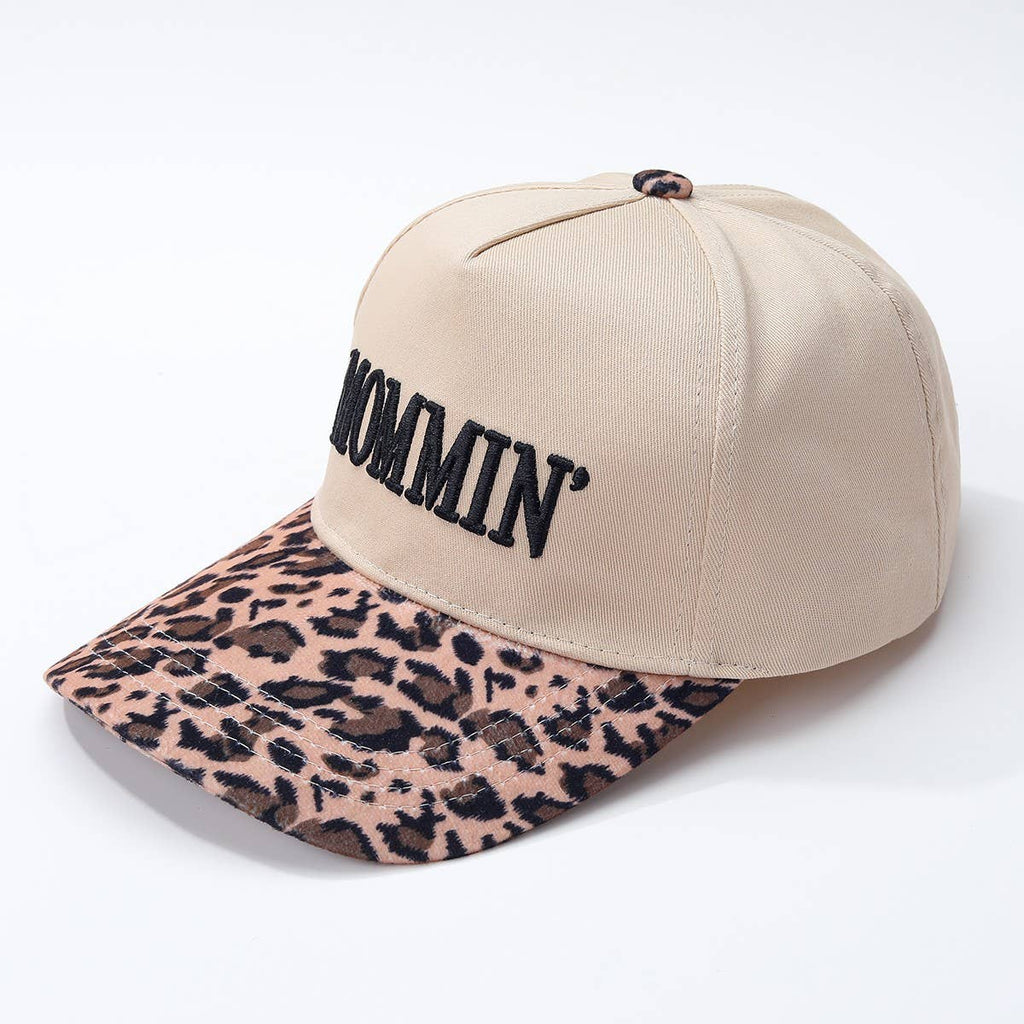 MOMMIN Embroidered Trucker Hat - Vintage Style | 40HW749: Animal