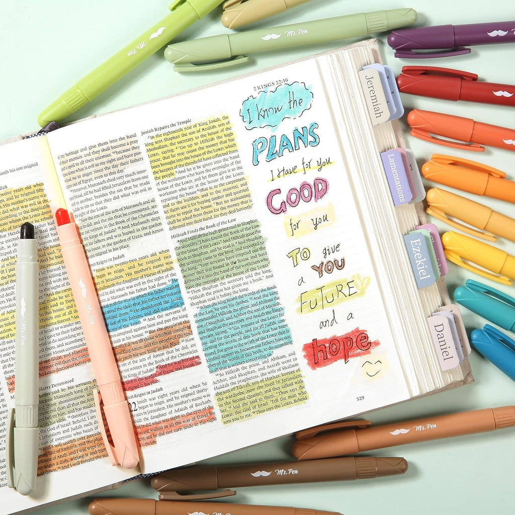Bible Gel Highlighters Assorted Colors
