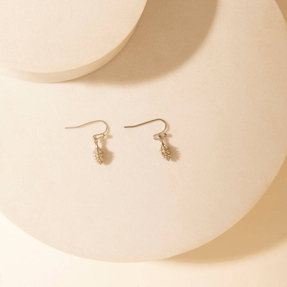Prairie Trinket Earrings Set in Saddle Silver: Saddle Silver